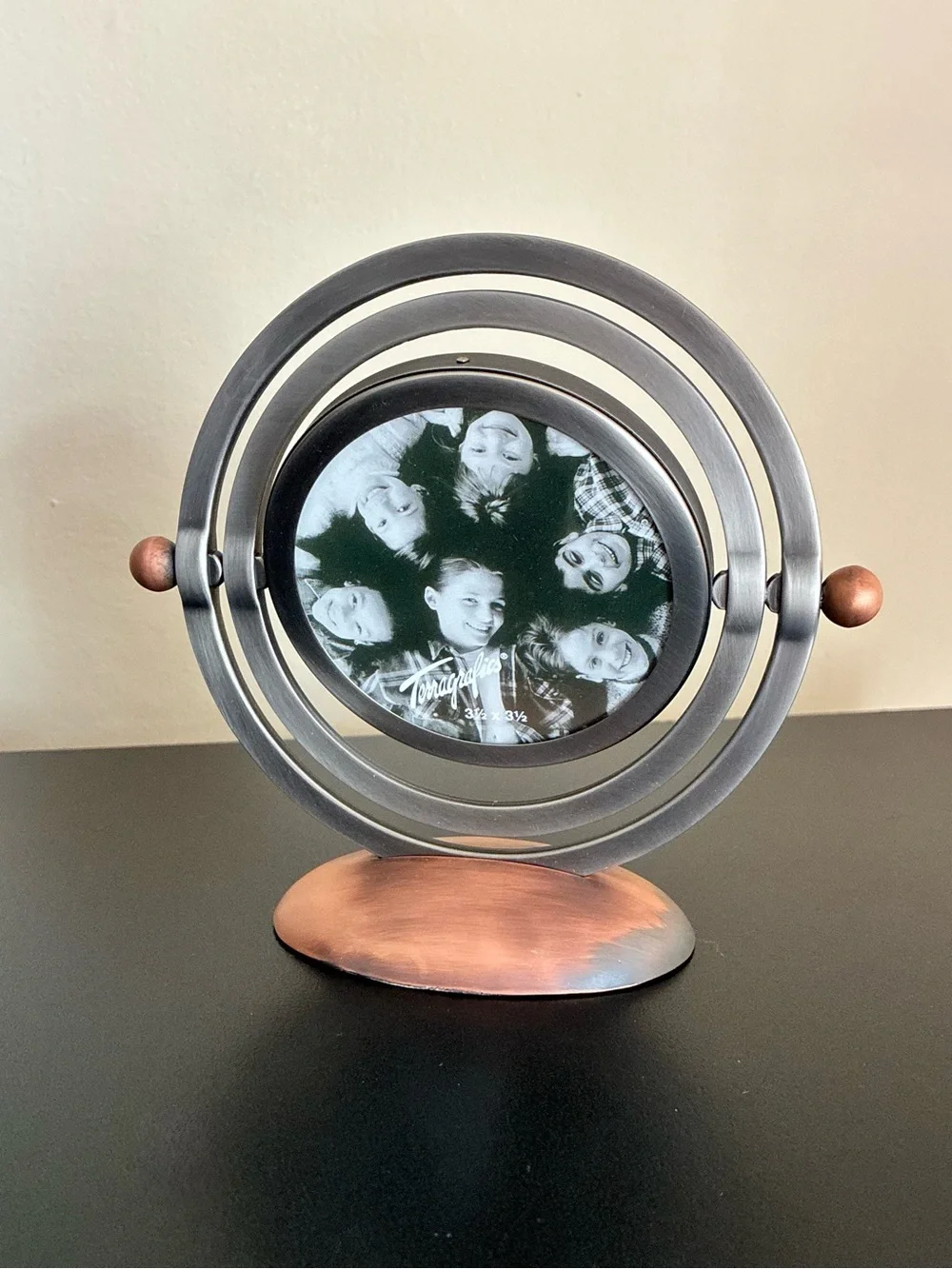 NWT Terragrafics®️Photo Frame Spinning Orbit- Spheres #49060, 1990’s
